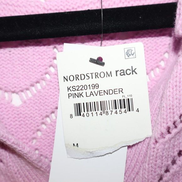 Kaily K Pink Heart Short Sleeve Knit Top Women's Size M-NWT - Picture 6 of 7